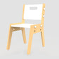 Buy Silver Peach Wooden Chair - White - SkilloToys.com