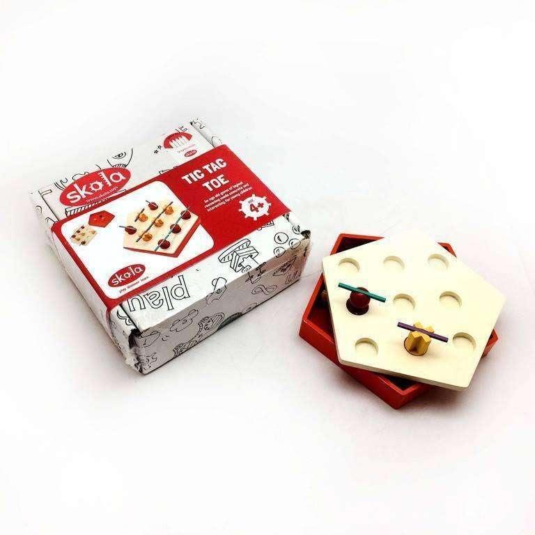 Buy Tic Tac Toe Wooden Board Game - SkilloToys.com