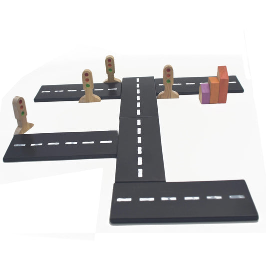 Buy Wooden Traffic Play Toy - SkilloToys.com