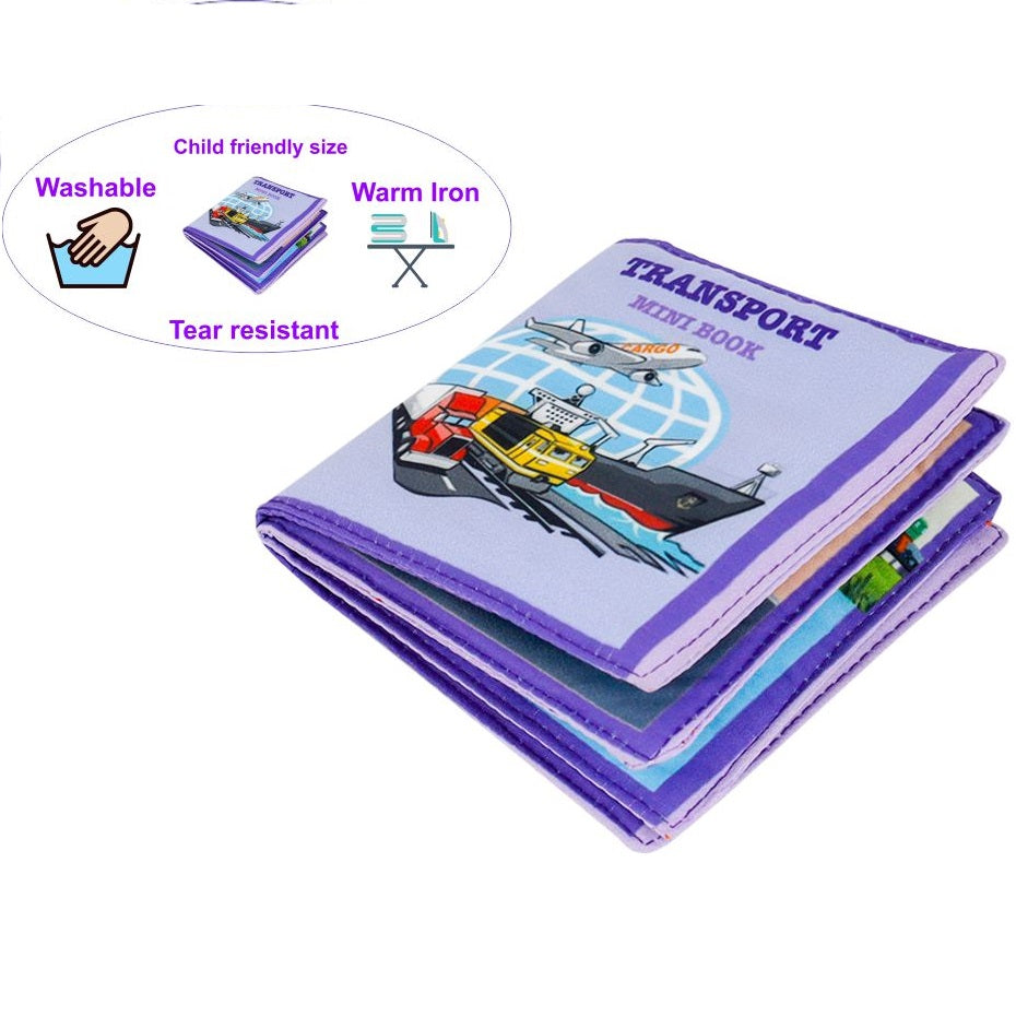 Buy Transport Mini Cloth Book English For Kids - SkilloToys.com