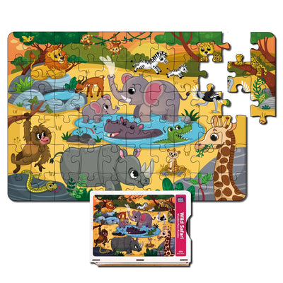 Buy Wild Safari Wooden Puzzle Set 3 - SkilloToys.com