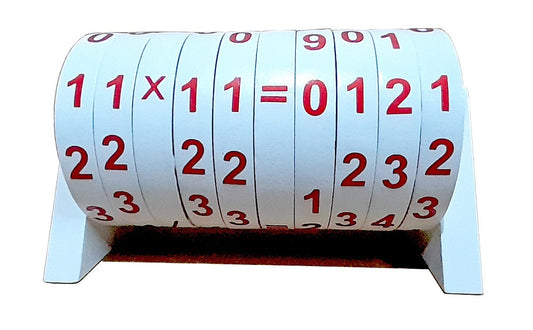 Buy Wooden 4 Digit Spinner Calculator - SkilloToys.com