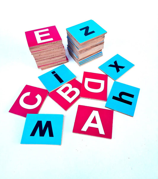 Buy Wooden Alphabet Chips - SkilloToys.com