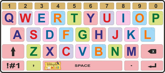 Buy Wooden Big Key Board - SkilloToys.com