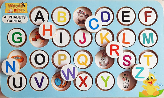 Buy Wooden Capital Alphabet - SkilloToys.com