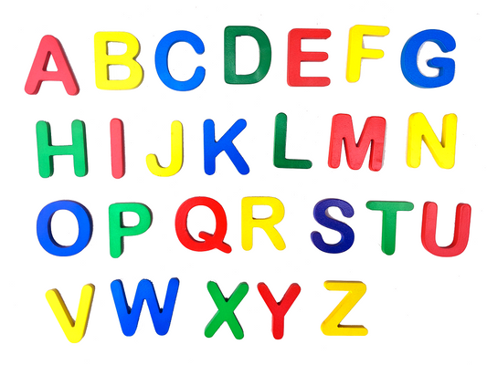 Buy Wooden Capital Alphabet Cutout - SkilloToys.com