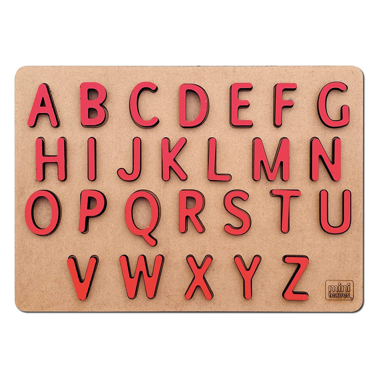 Buy Wooden Capital Alphabet Puzzle Board - SkilloToys.com
