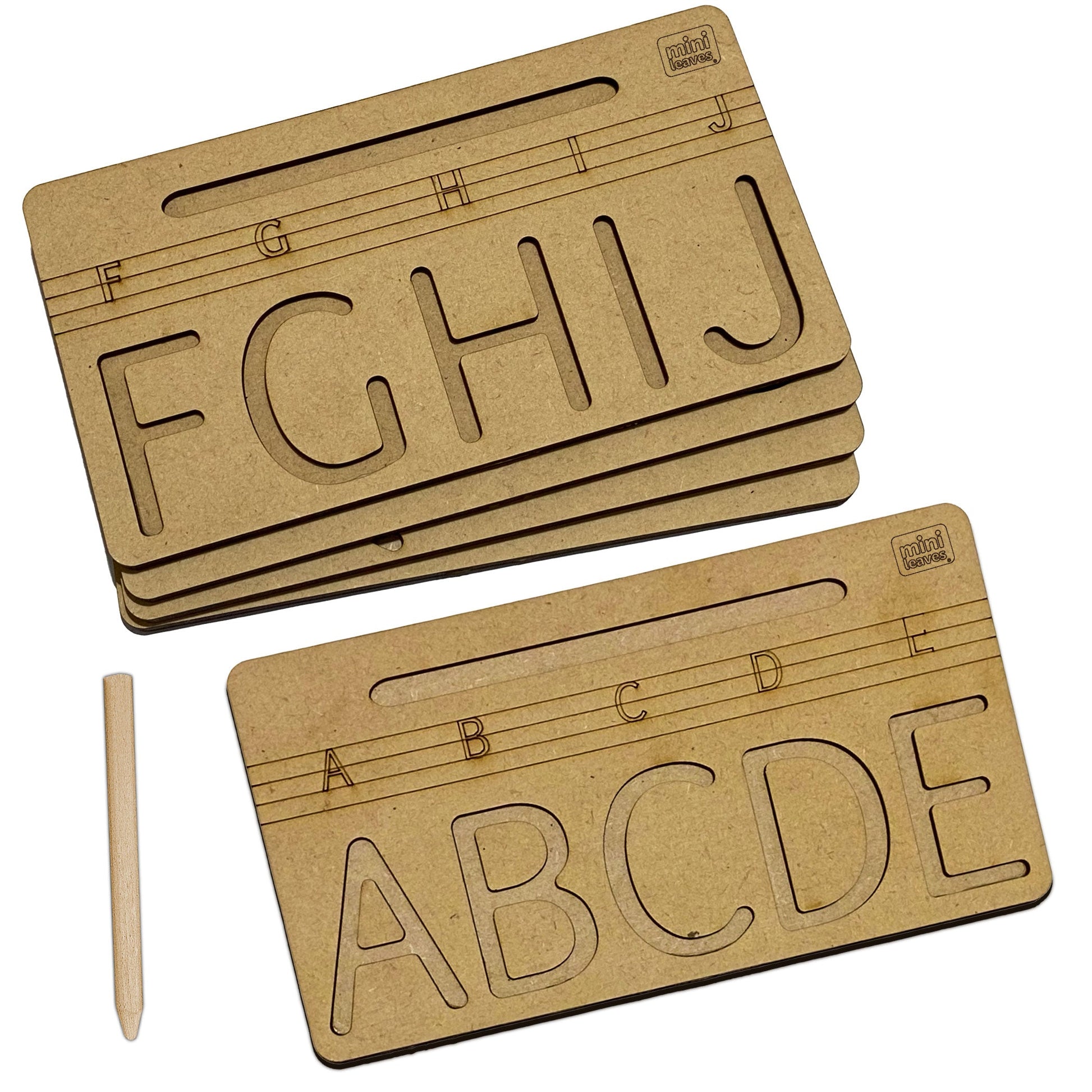 Buy Wooden Capital Alphabet Tracing Board - SkilloToys.com