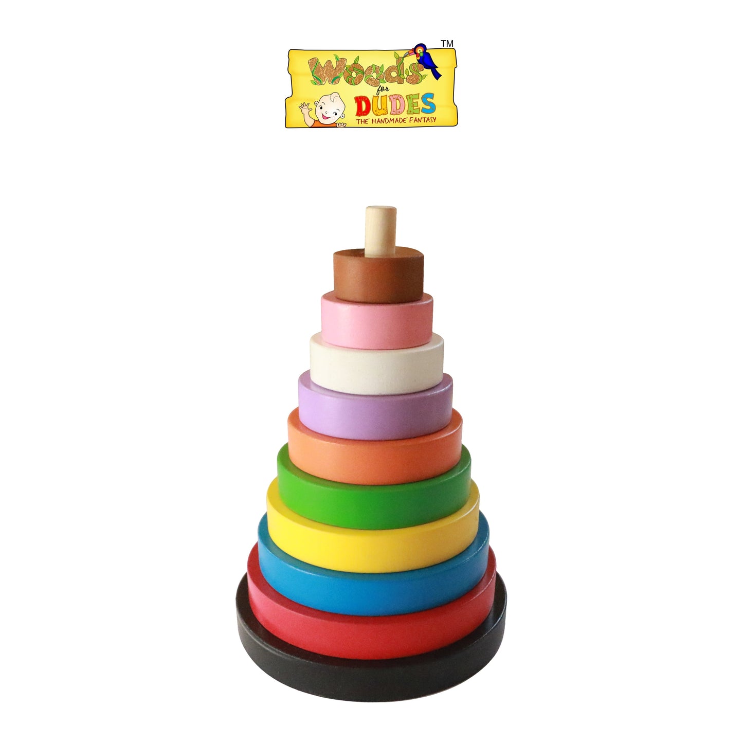 Buy Wooden Circle Stacker - SkilloToys.com