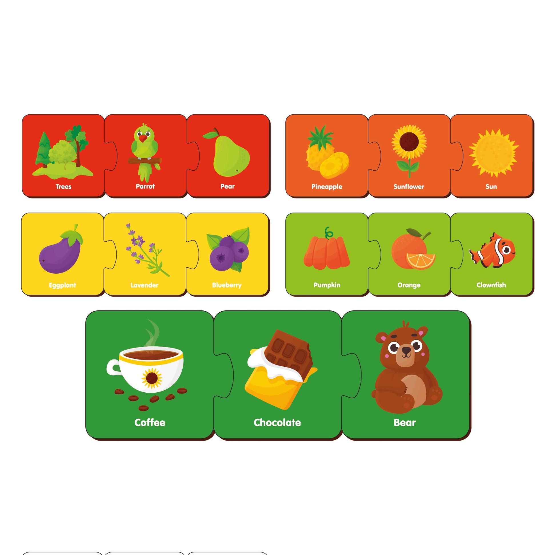 Buy Wooden Color Matching Puzzle Series 1 - SkilloToys.com