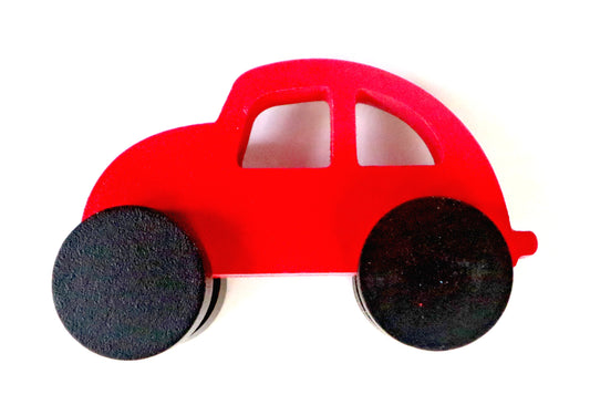 Buy Wooden Color Vintage Car - SkilloToys.com