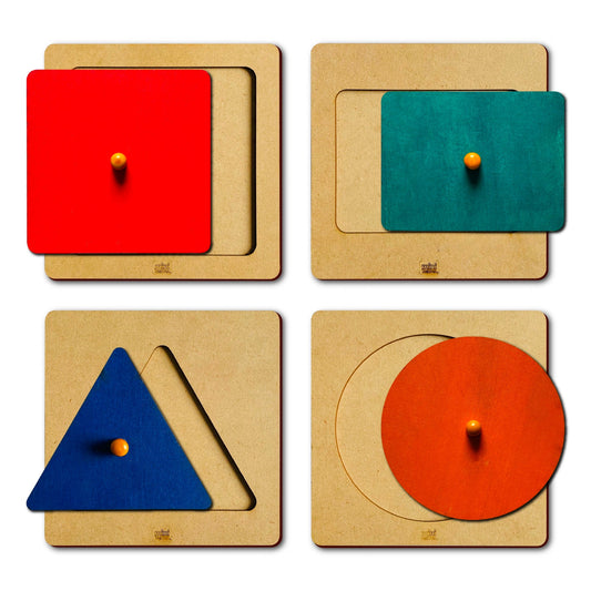 Buy Wooden Colorful Multiple Shape Pincer Board - SkilloToys.com