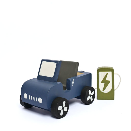 Buy Wooden EV Jeep Toy - SkilloToys.com