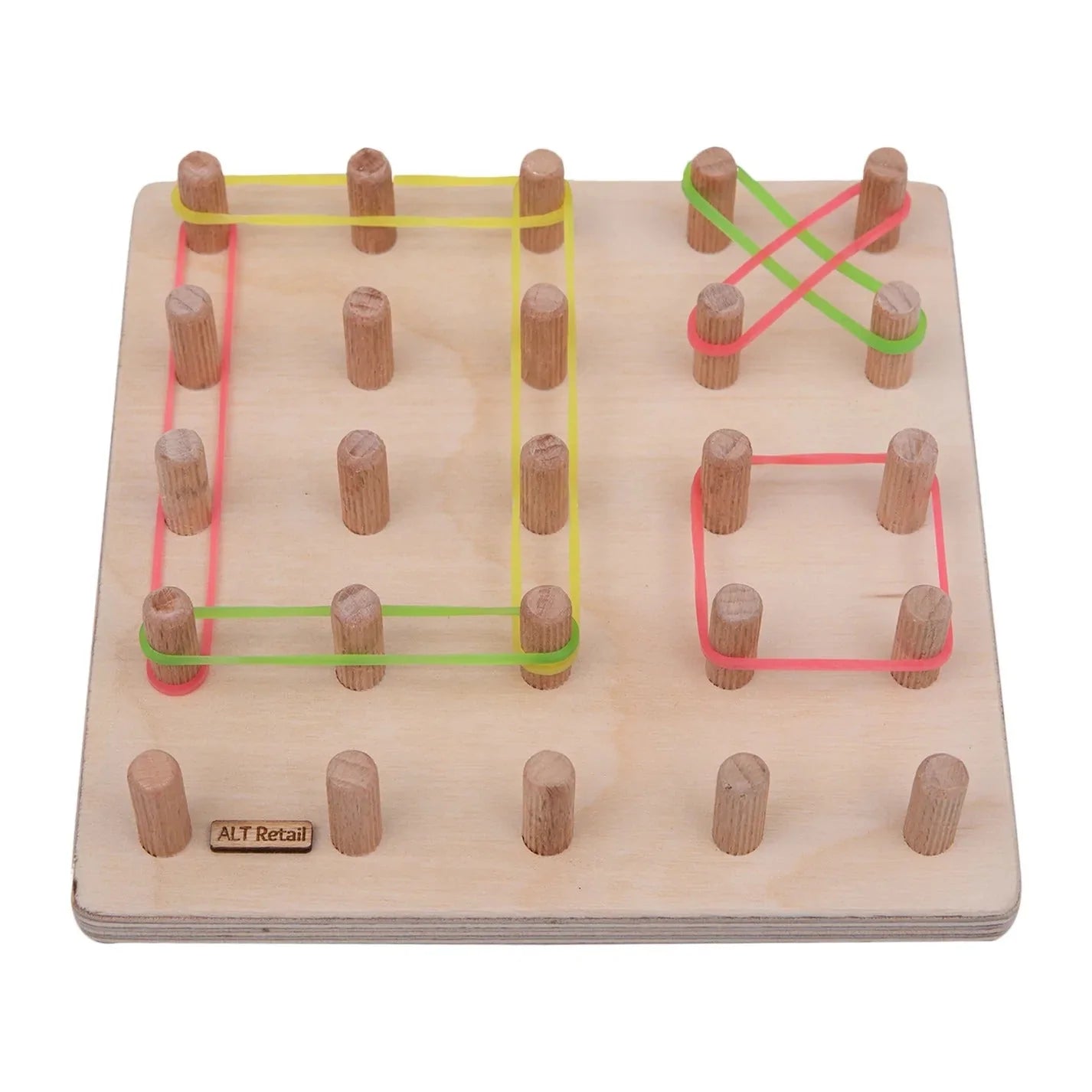 Buy Wooden Geoboard - SkilloToys.com