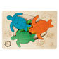 Buy Wooden Hawksbill Turtle Puzzle Board - SkilloToys.com