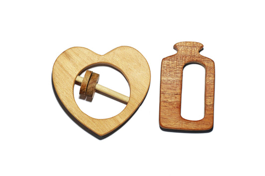 Buy Wooden Heartiest Ring Rattle - SkilloToys.com