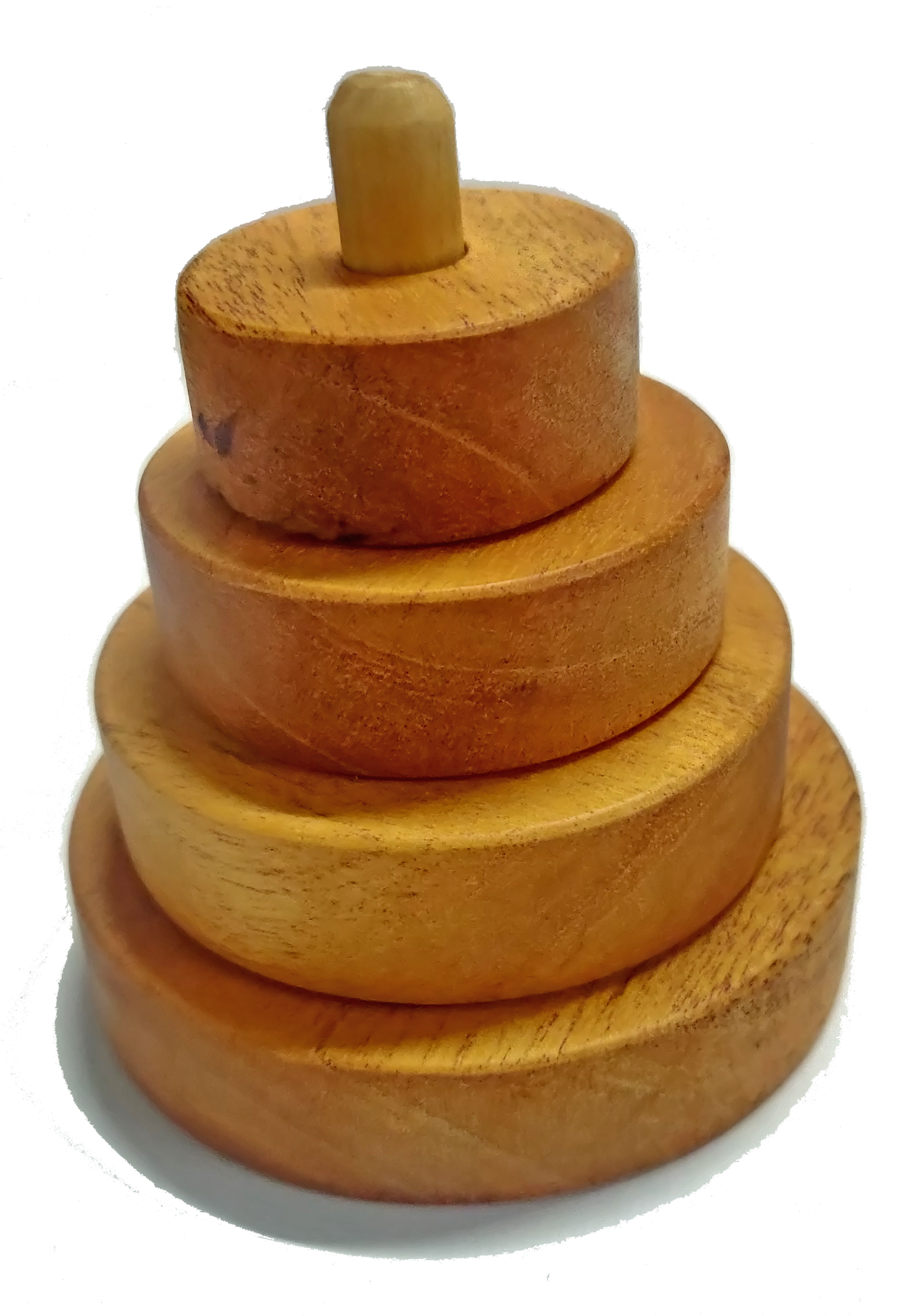 Buy Wooden Natural Color Stacker - SkilloToys.com