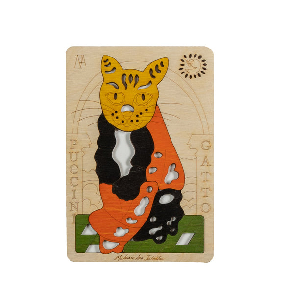 Buy Wooden Puccini Gato Puzzle Board - SkilloToys.com
