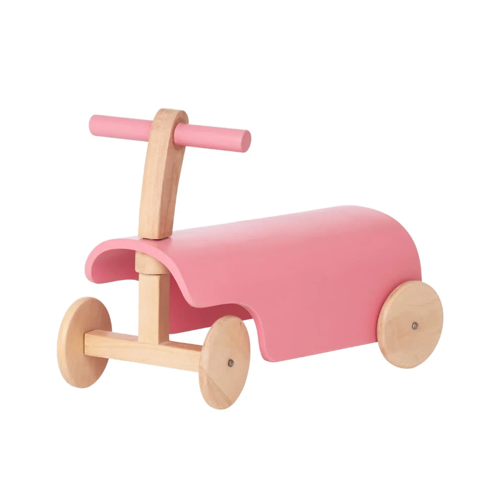 Buy Wooden Push Scooter - Pink - SkilloToys.com