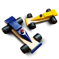 Wooden Racing Car Push Pull Toy