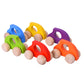 Buy Wooden Rainbow Cars Pretend Play Toy - Set of 6 - SkilloToys.com