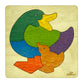 Buy Wooden Rainbow Duck Puzzle Board - SkilloToys.com