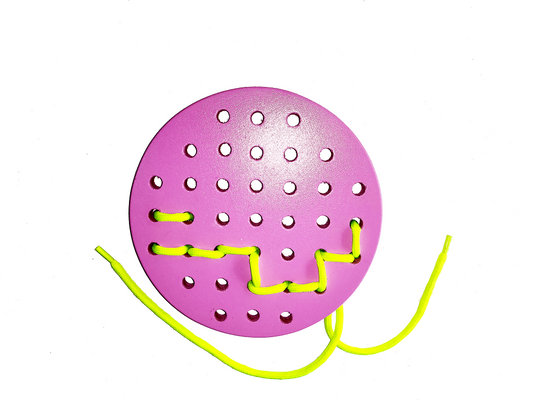 Buy Wooden Single Circle Weaving Slate - SkilloToys.com