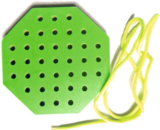 Buy Wooden Single Octagonal Weaving Slate - SkilloToys.com