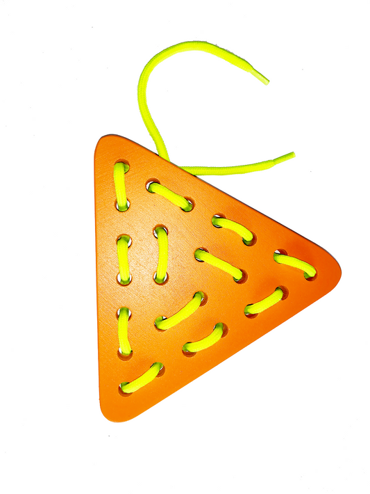 Buy Wooden Single Triangle Weaving Slate - SkilloToys.com