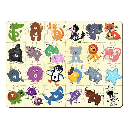 Buy Wooden Spell And Learn Alphabets Learning Puzzle - SkilloToys.com