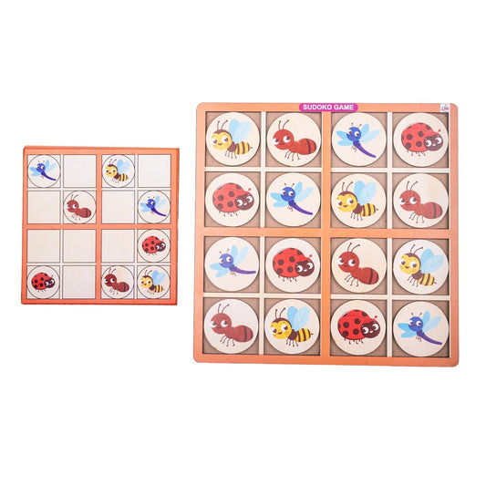 Buy Wooden Sudoku Game for kids  - SkilloToys.com