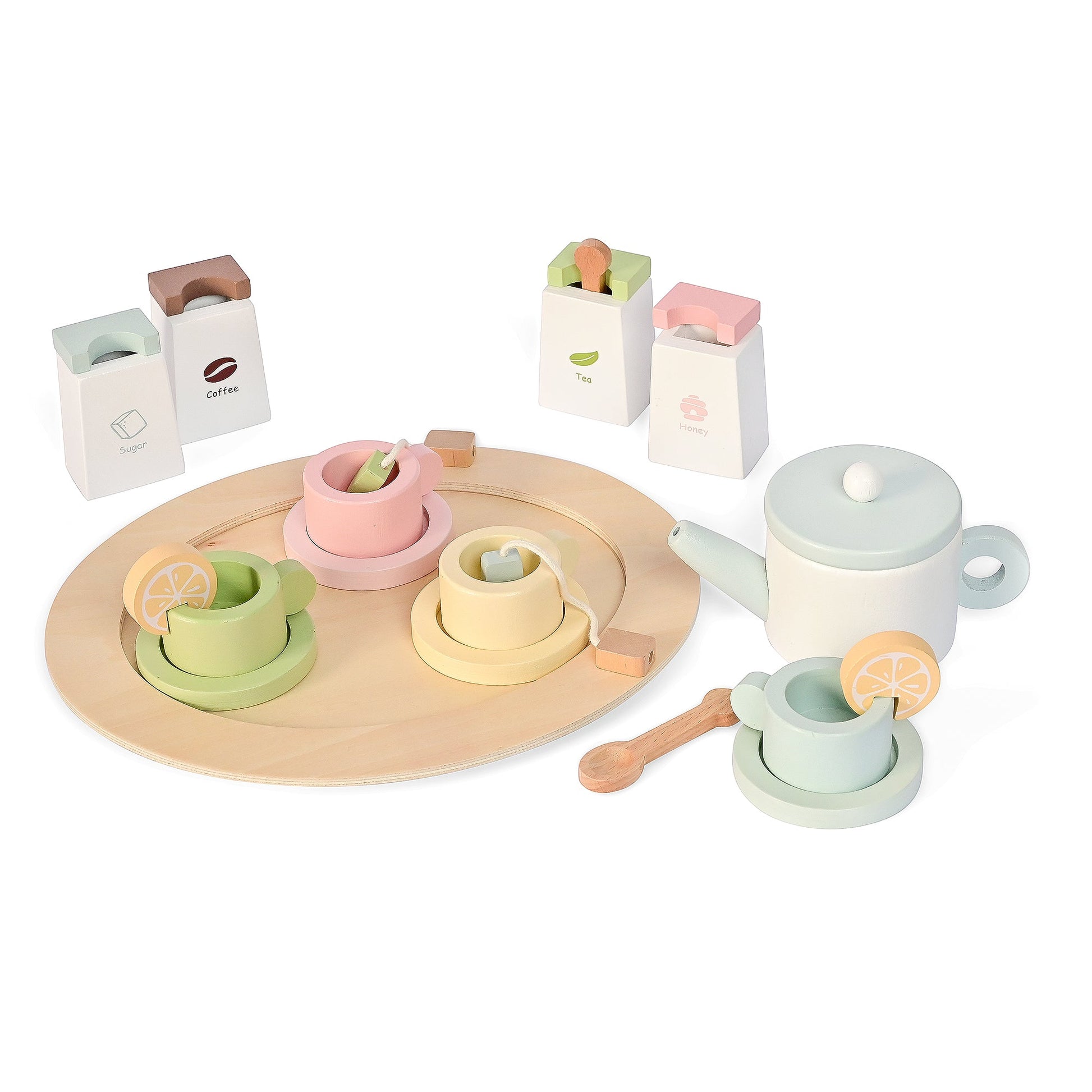 Buy Wooden Tea PlaySet for kids - SkilloToys.com