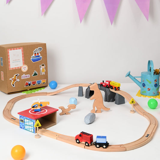 Buy Wooden The Dino Land - Second Set - SkilloToys.com