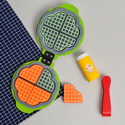 Buy Wooden Waffle Maker Cooking Toy Set - SkilloToys.com