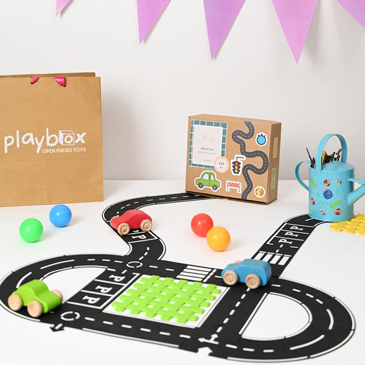 Buy Wooden Wild Track - Set of 3 Cars & 24 Tracks - SkilloToys.com