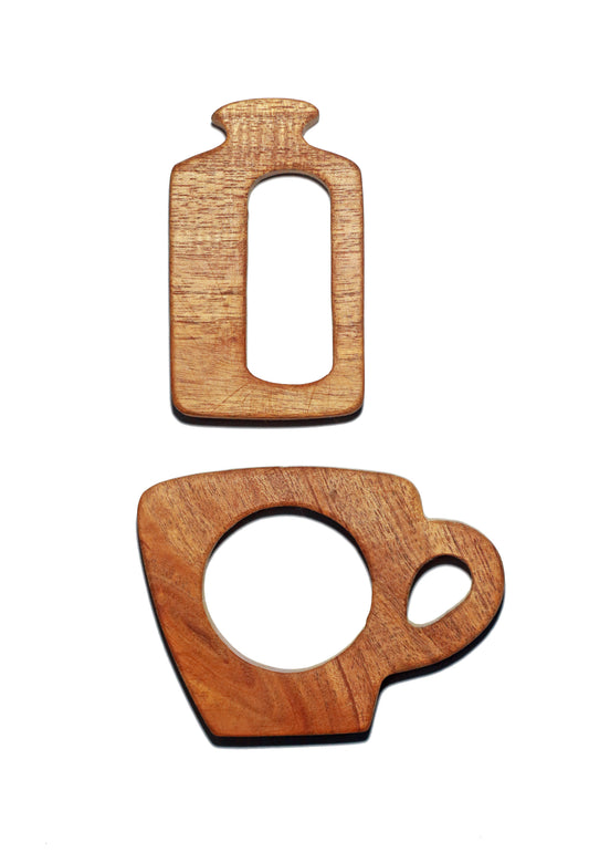 Buy Wooden the Sipper & Tea Cup Teether - SkilloToys.com
