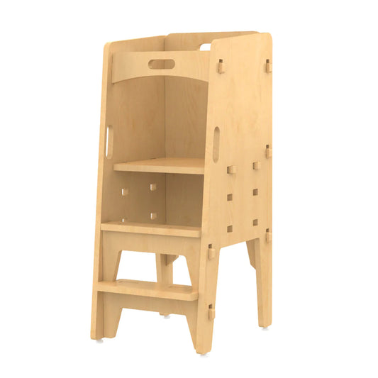 Buy Yellow Lychee Wooden Kitchen Tower - Natural - SkilloToys.com