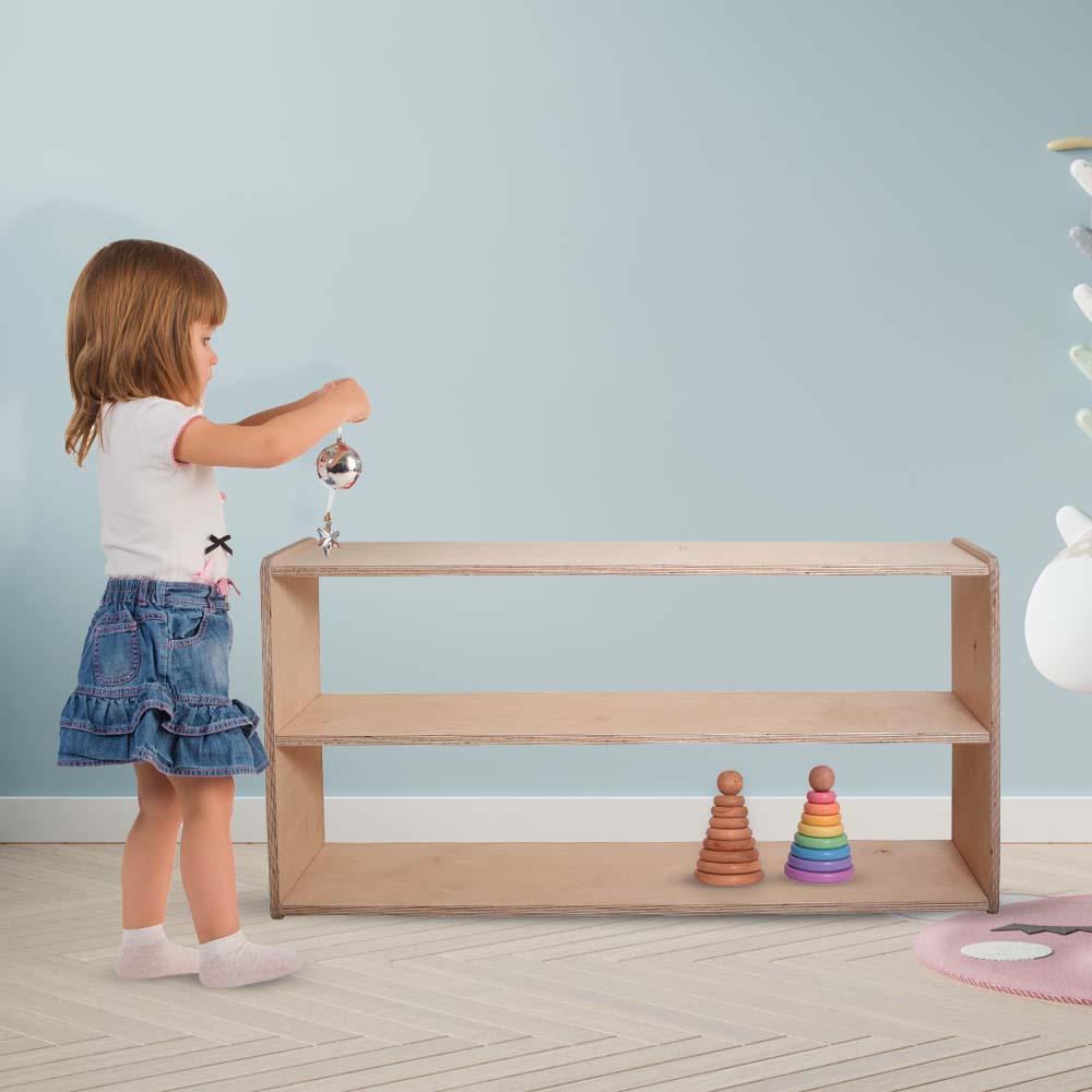 Buy Wooden Montessori Shelf - SkilloToys.com