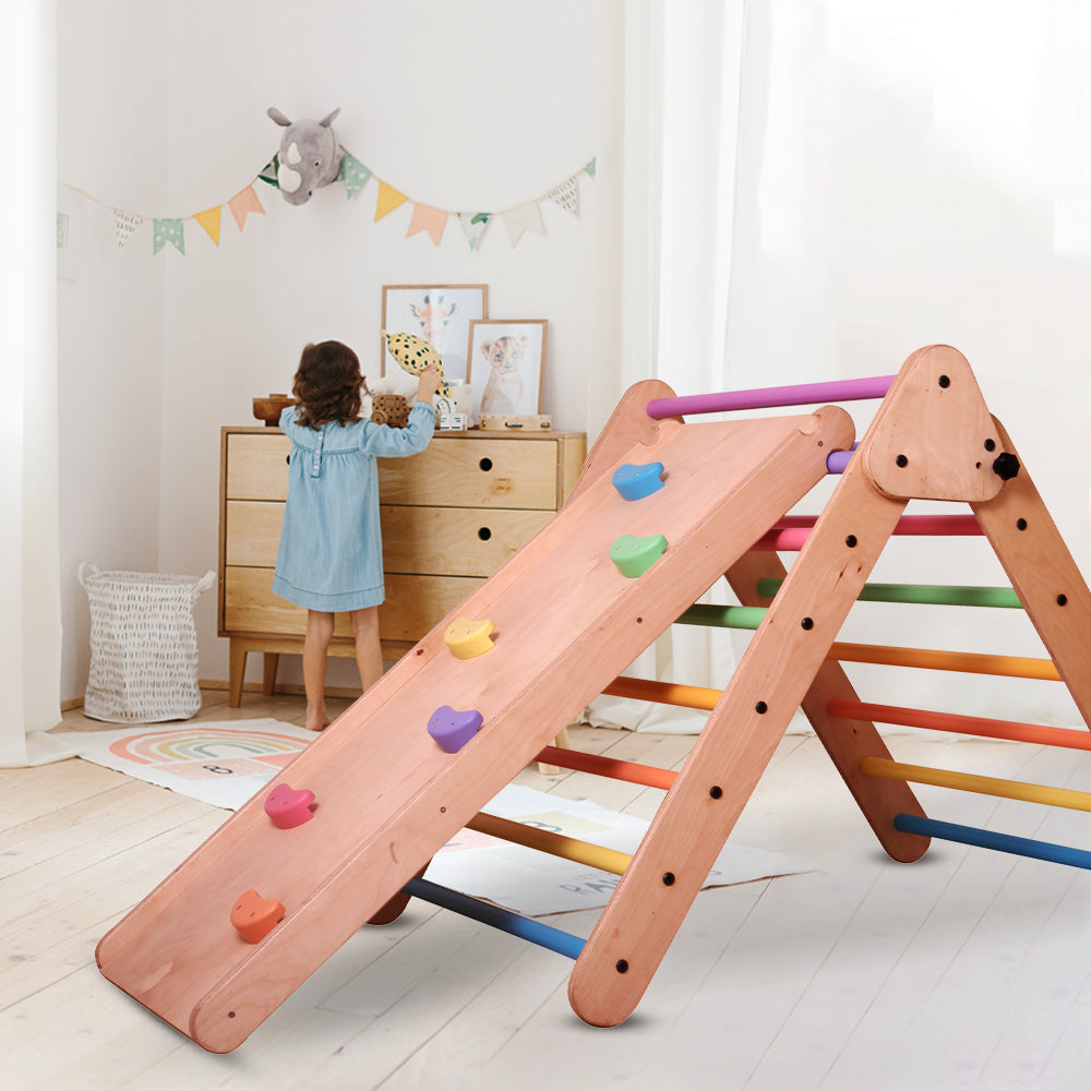 Buy Wooden Pikler Triangle for Kids - SkilloToys.com