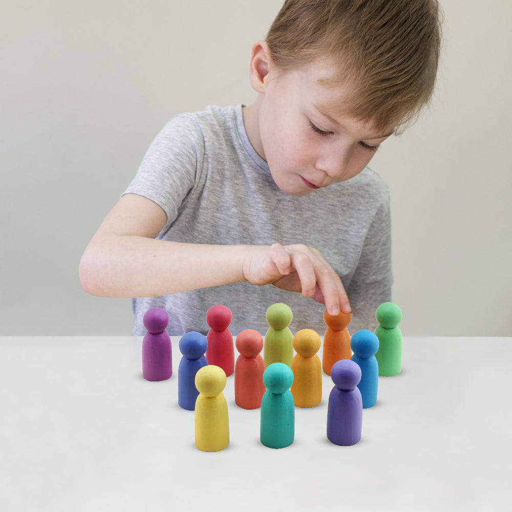 Buy Wooden Rainbow Dolls - SkilloToys.com