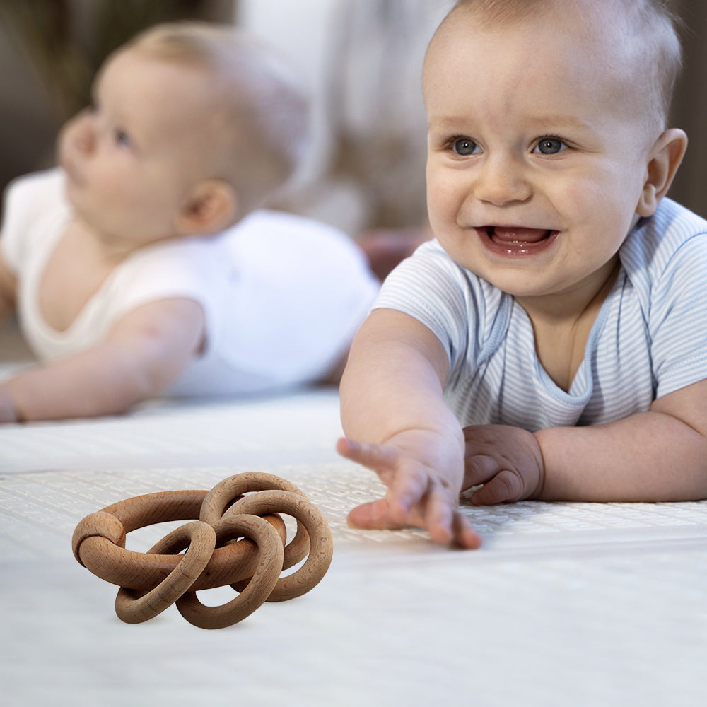 Buy Wooden Ring Rattle - SkilloToys.com