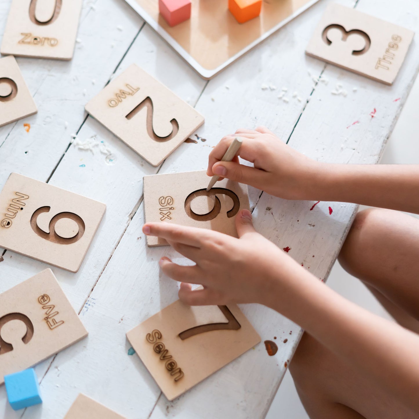 Buy Montessori Number Literacy Learning Board - SkilloToys.com