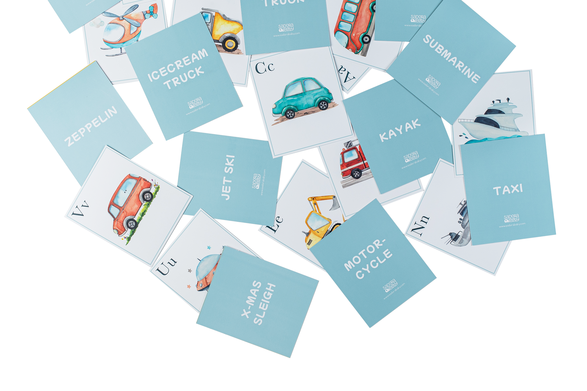 Buy Transportation Travel Time Flashcards Online - SkilloToys.com