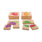 Buy Wooden Fruits 40x40 Blocks - SkilloToys