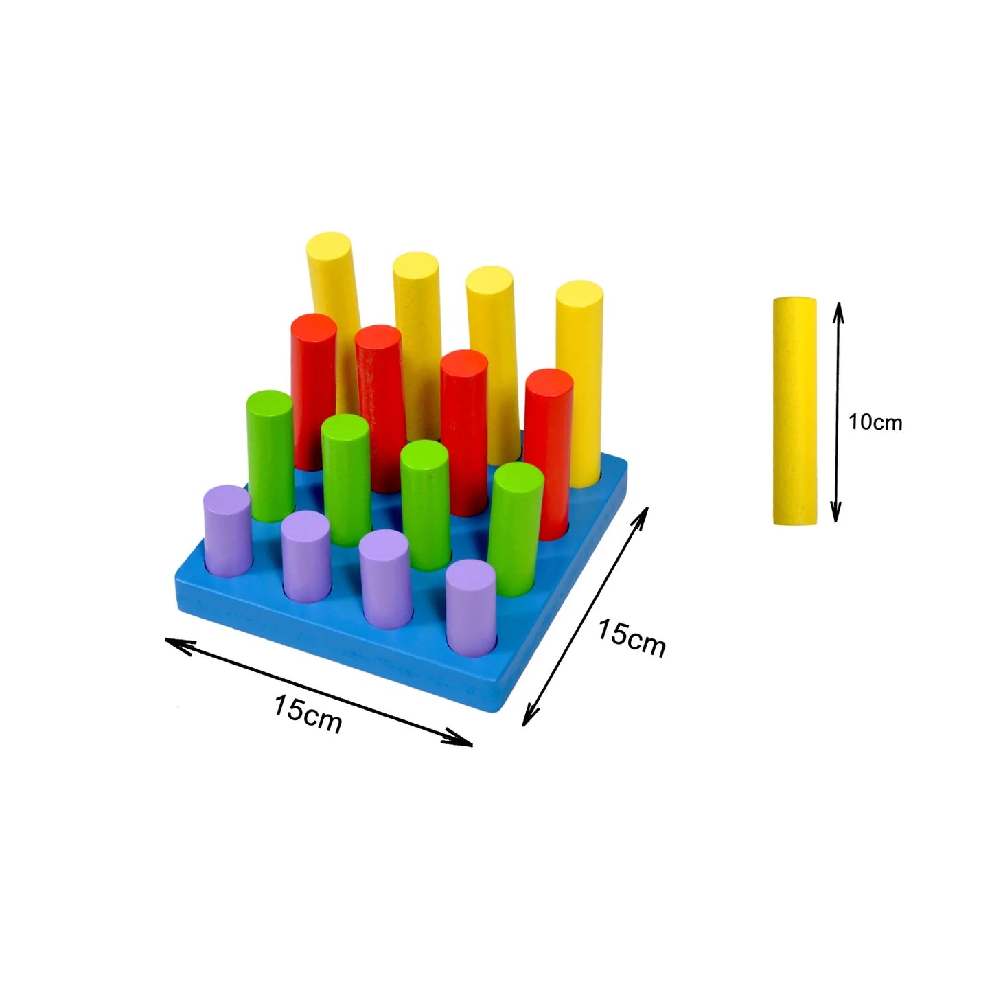 Montessori Colour And Size Concept Learning Bars