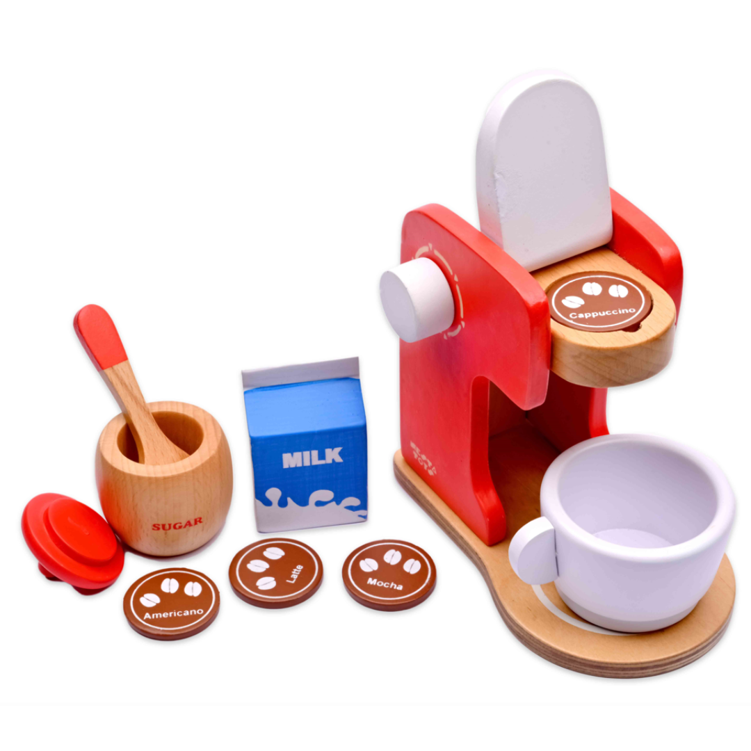 Buy Wooden Coffee Maker Pretend Play Toy - SkilloToys.com