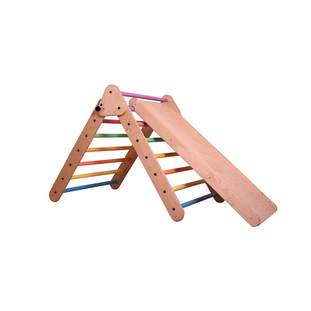 Wooden Pikler Triangle for Kids