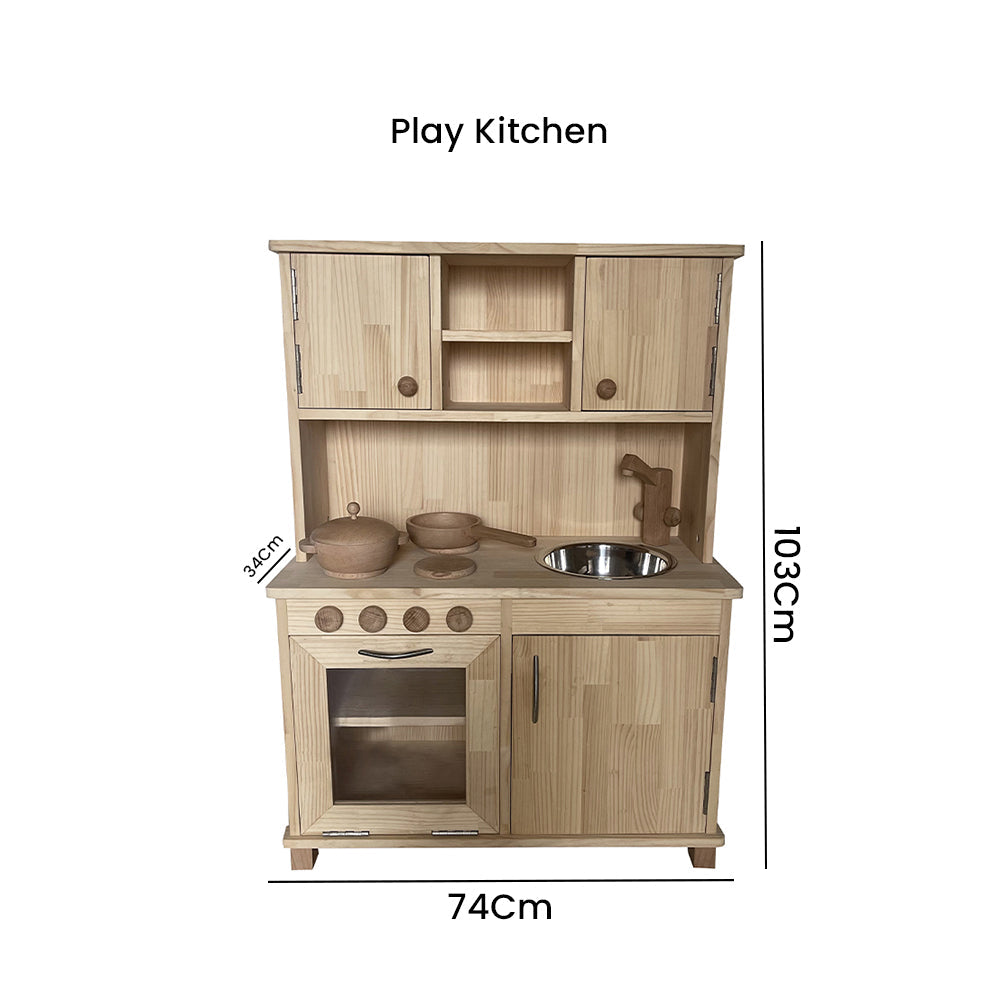 Wooden Play Kitchen