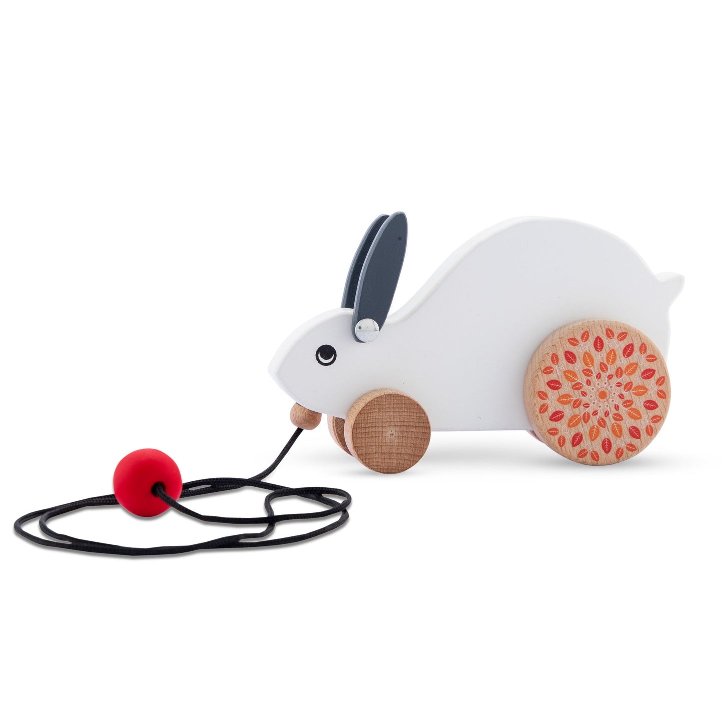 Buy Wooden Rabbit Pull Along Toy for Kids - SkilloToys