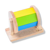 Wooden Rainbow Spinner